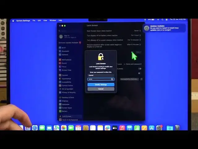 Video thumbnail for How To Set Up Lock Screen Message In Macbook Air M2 2023