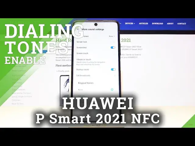 Video thumbnail for How to Enable Dial Pad Tones in HUAWEI P Smart 2021 NFC – Sound Settings