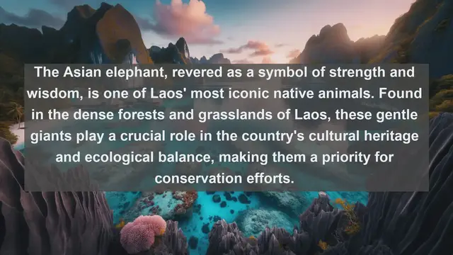 Video thumbnail for Unveiling Laos' Wildlife Treasures: Top 10 Native Animals in the Land of a Million Elephants
