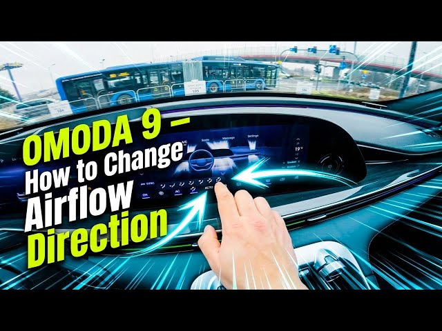 Video thumbnail for OMODA 9 – How to Change Airflow Direction