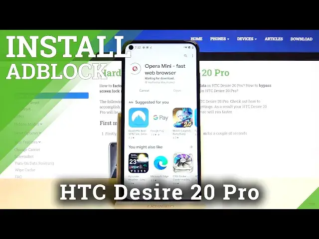 Video thumbnail for How to Download and Install Browser with AdBlock in HTC Desire 20 Pro -Block ADS