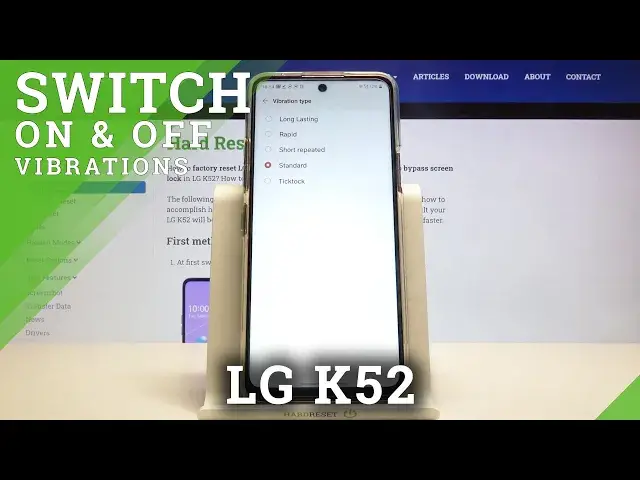'Video thumbnail for LG K52 – Choose & Change Vibration Pattern'
