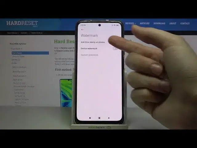 Video thumbnail for How to Use Camera Watermark in XIAOMI Redmi Note 10 – Manage Camera Watermark