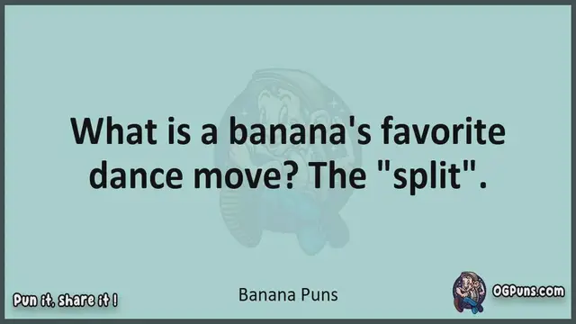 Video thumbnail for Banana - Jokes, Puns, Wordplays, and Laughter