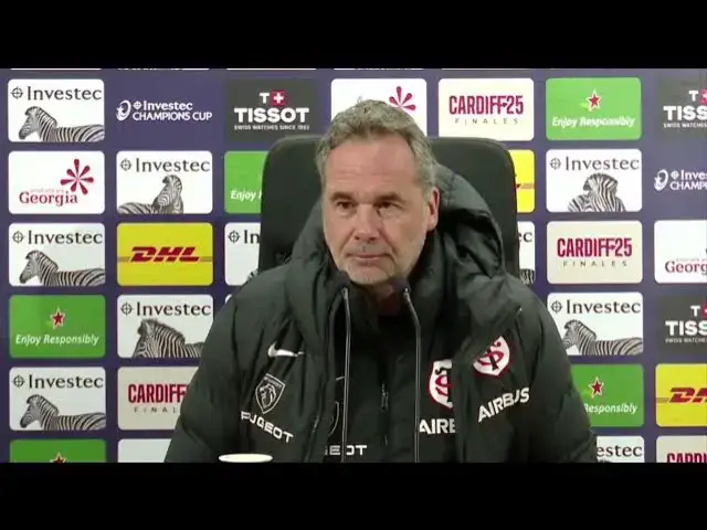 Video thumbnail for Ugo Mola : "Il faut vraiment mesurer l’effort que représente le fait de battre une telle équipe"