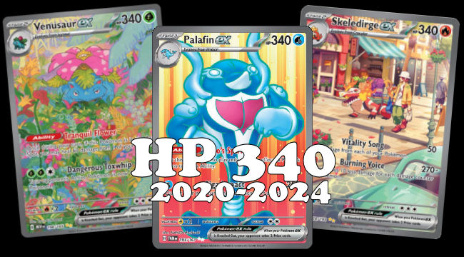Video thumbnail for Pokémon Cards with HP 340