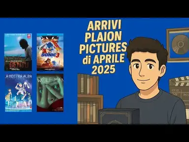 'Video thumbnail for Plaion Pictures e Anime Factory Aprile 2025 – Unboxing Blu-ray: Da Wolf Man a Sonic 3'