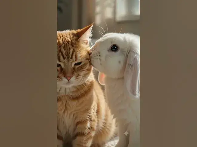 Video thumbnail for CAT WITH RABIT
