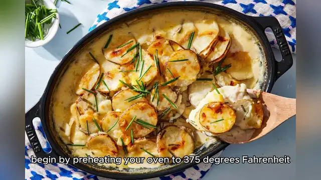 'Video thumbnail for scalloped potatoes recipe'