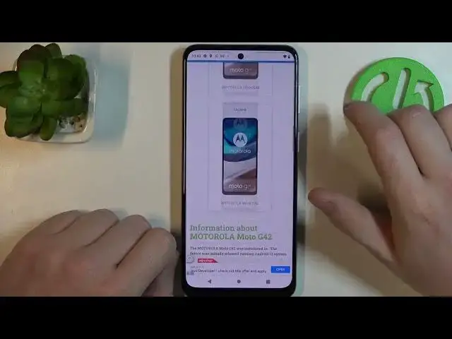 'Video thumbnail for Does MOTOROLA Moto G42 Have AMOLED Display?'
