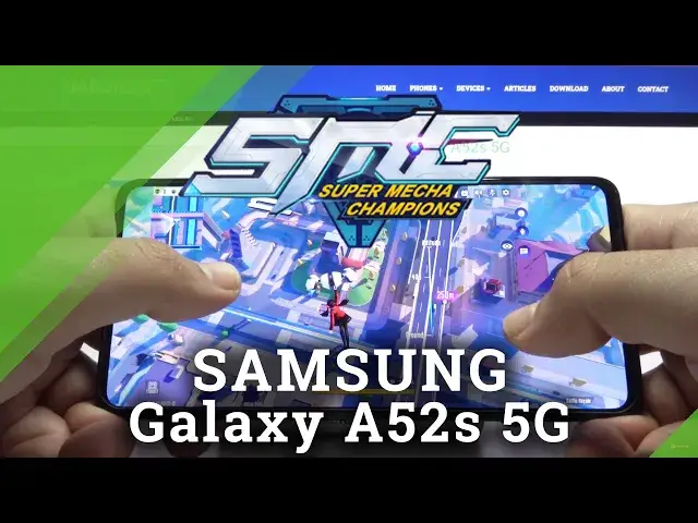 'Video thumbnail for Super Mecha Champions Performance Test on SAMSUNG Galaxy A52s - Gameplay Snapdragon 778G FPS Check'