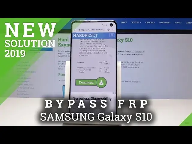 Video thumbnail for SAMSUNG Galaxy S10 BYPASS GOOGLE VERIFICATION / Unlock Google Protection in Android 9