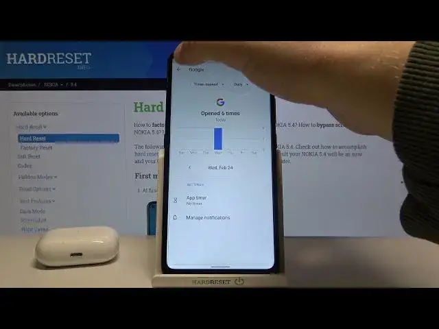 'Video thumbnail for How to Check Number of Apps Opened Each Day in Nokia 5.4?'