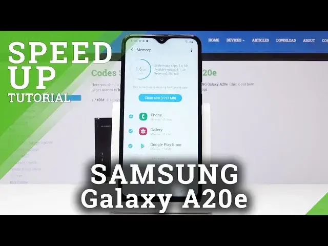Video thumbnail for How to Optimize SAMSUNG Galaxy A20e - Speed Up / Boost System