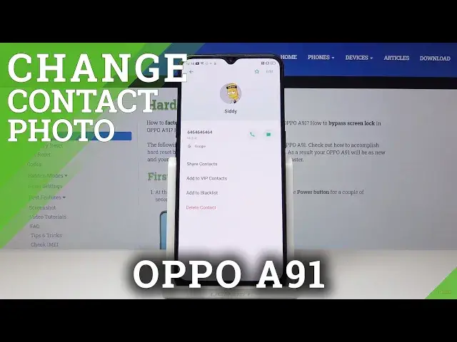 'Video thumbnail for How to Add Photo to Contact in OPPO A91 – Personalize Contact List'