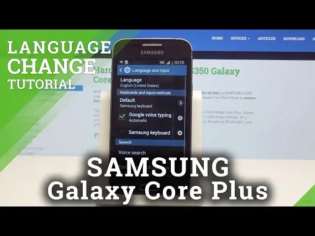 'Video thumbnail for How to Change Language in Samsung Galaxy Core Plus - Update Region'
