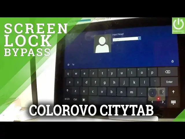 'Video thumbnail for COLOROVO CityTab Supreme Hard Reset / Remove Windows Password'