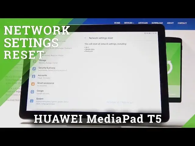 'Video thumbnail for How to Fix Network Settings in HUAWEI MediaPad T5 - Restore Default Network Settings'
