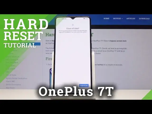 'Video thumbnail for How to Perform Factory Reset in OnePlus 7T'