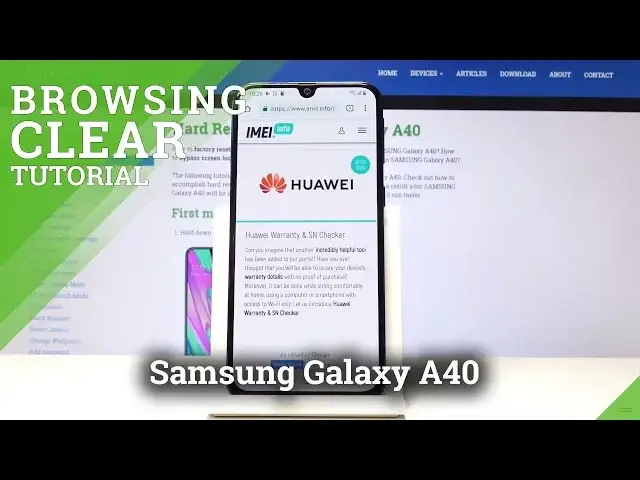 'Video thumbnail for How to Clear Browsing in Samsung Galaxy A40 - Reset Browsing History'
