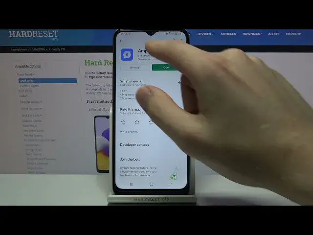 'Video thumbnail for How to Check Battery Health in SAMSUNG Galaxy F22 – Ampere App Options'