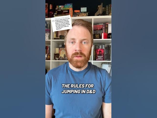 Video thumbnail for The rules for jumping in DnD are pretty simple