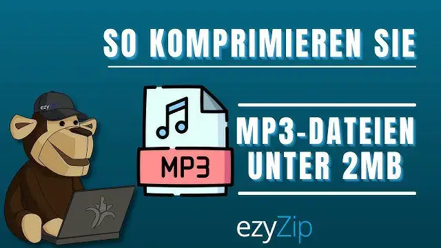 'Video thumbnail for MP3 online auf weniger als 2 MB komprimieren (einfache Anleitung)'