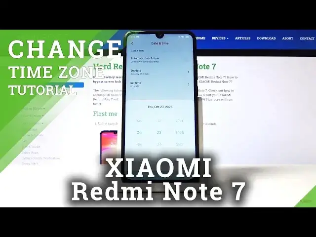 'Video thumbnail for How to Change Time in XIAOMI Redmi Note 7 – Date & Time Settings'