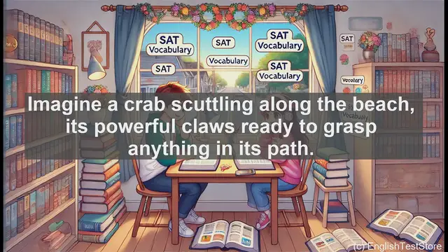 Video thumbnail for 5000 Must Know SAT Vocabulary - SAT Vocabulary: Understanding 'Pinchers' - Nature's Grasping Tools