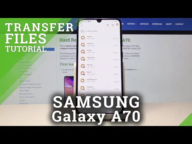 Video thumbnail for How To Transfer Data in SAMSUNG Galaxy A70 - Data Migration