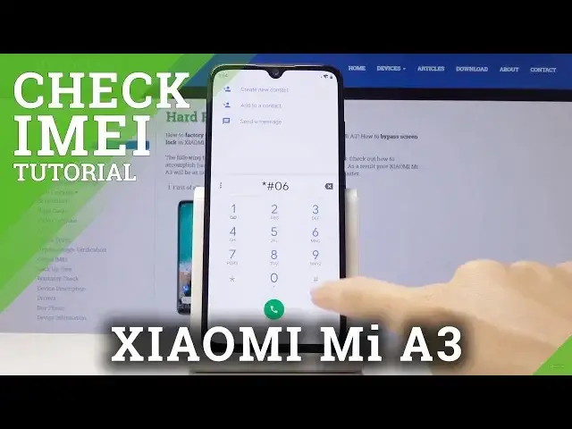 'Video thumbnail for How Find IMEI and Serial Number in XIAOMI Mi A3 - Check IMEI & Serial Number'