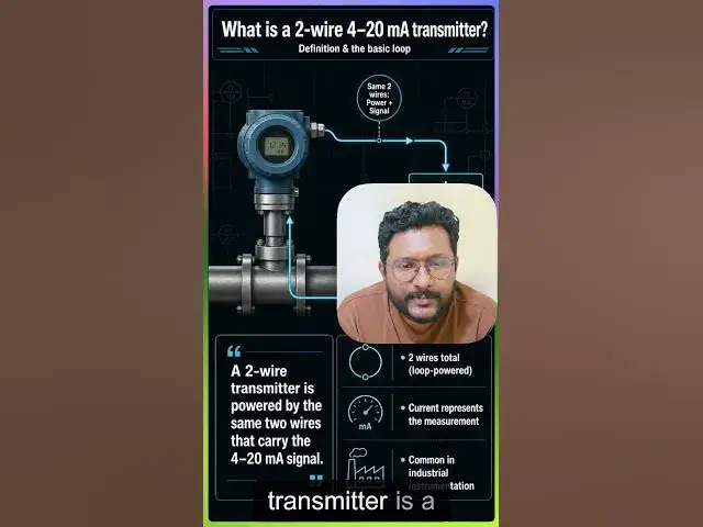 Video thumbnail for 4-20 mA Loop Powered Transmitter | Instrumentation Tools