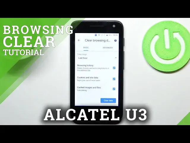 'Video thumbnail for How to Clear Browsing Data on ALCATEL U3 – Clear Browsing History'