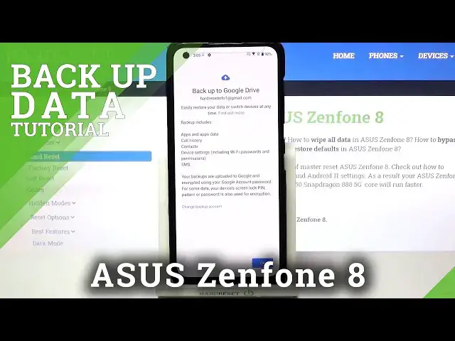'Video thumbnail for How to Enable Google Backup in ASUS ZenFone 8 – Add Google Backup Account'