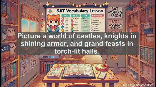 Video thumbnail for 5000 Must Know SAT Vocabulary - Medieval: Key SAT Vocabulary Word Explained