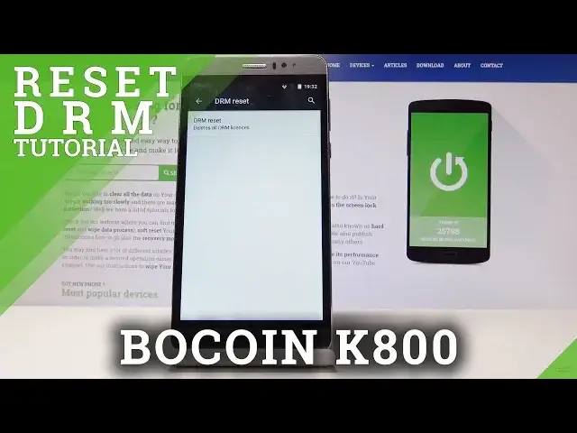 Video thumbnail for How to Reset DRM in BOCOIN K800 - Remove DRM