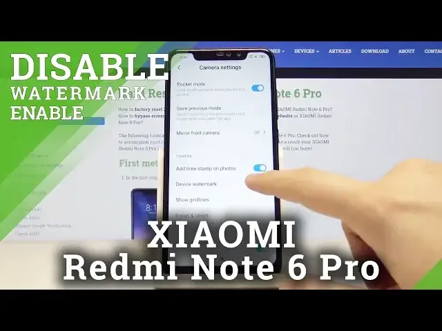 'Video thumbnail for How to Disable Watermark in Xiaomi Redmi Note 6 Pro'