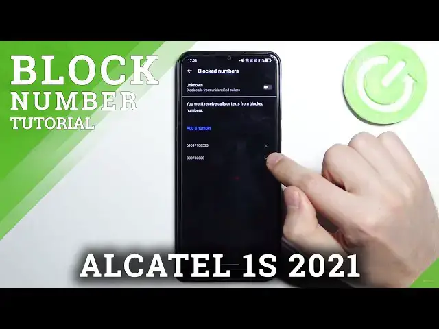 'Video thumbnail for How to Unblock Phone Number on ALCATEL 1S 2021 – Unblock Number'
