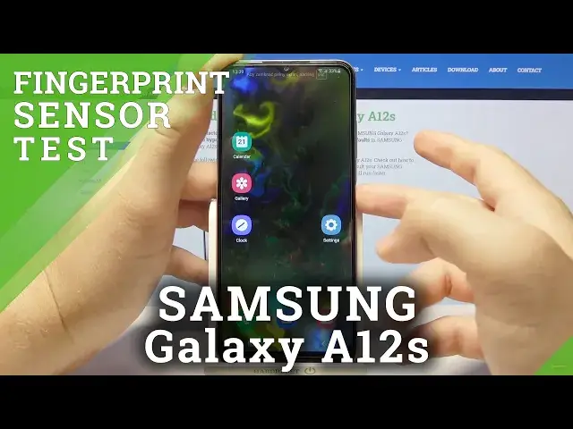 Video thumbnail for Fingerprint Sensor Test on SAMSUNG Galaxy A12s