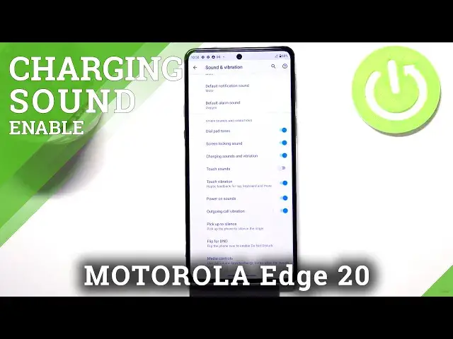 'Video thumbnail for How to Turn On/Off Charging Sound on MOTOROLA Edge 20 – Adjust Sound Settings'