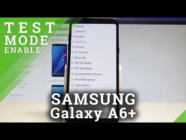 Video thumbnail for How to Enter Hardware Test Mode on SAMSUNG Galaxy A6+ - Galaxy Testing Menu |HardReset.Info