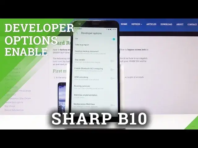 Video thumbnail for How to Activate Developer Options in SHARP B10 - OEM Unlock & USB Debugging