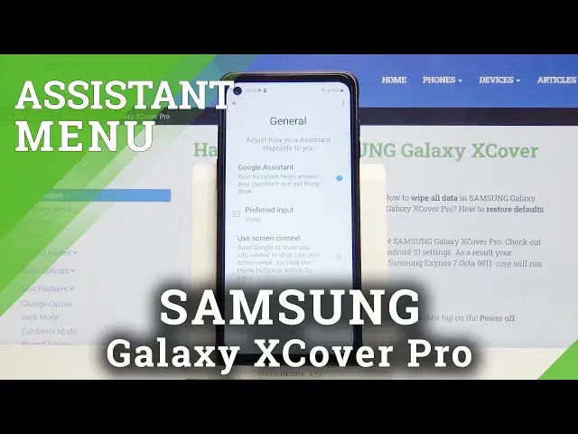 Video thumbnail for SAMSUNG Galaxy XCover Pro and Google Options - Google Assistant Activation
