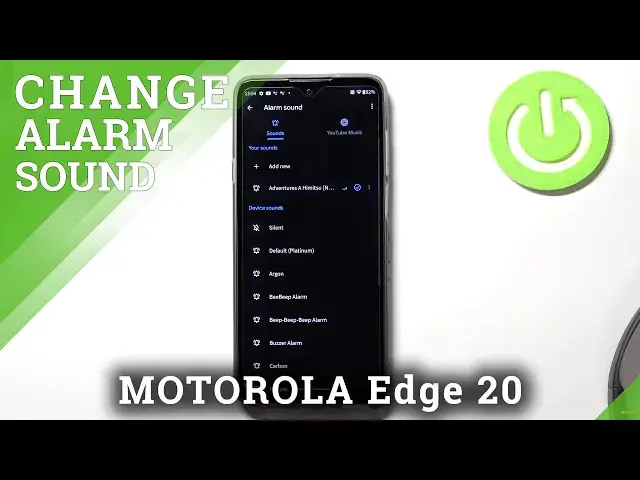 'Video thumbnail for How to Change Alarm Sound in MOTOROLA Edge 20 – Find Alarm Settings'