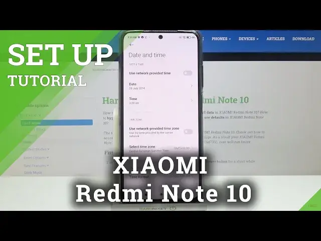 Video thumbnail for How to Set Up Date and Time on XIAOMI Redmi Note 10 – Open Date and Time Settings