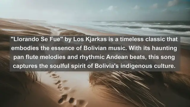 Video thumbnail for Soulful Sounds of Bolivia: Top 10 Beautiful Songs from the Heart of South America