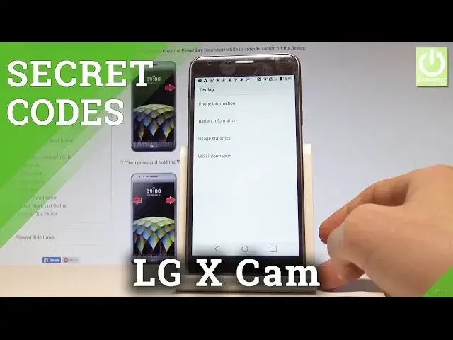 Video thumbnail for LG X Cam CODES / Hidden Mode / Secret Menu