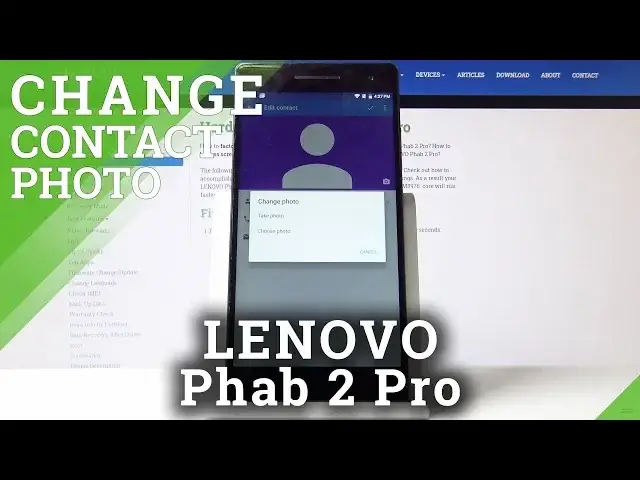 Video thumbnail for How to Personalize Contacts in Lenovo Phab 2 Pro – Add Photo to Contact