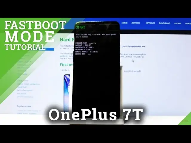 'Video thumbnail for Fastboot Mode in OnePlus 7T - Enter OnePlus Bootloader Mode'