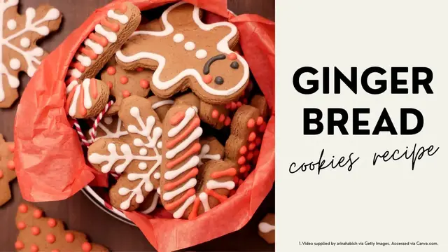 Video thumbnail for Gingerbread Cookies